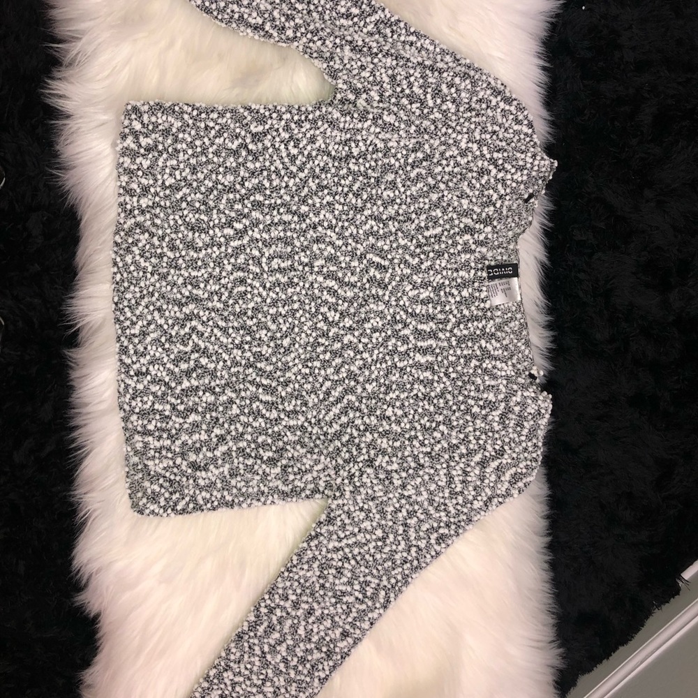 COZY CROPPED SWEATER 🤍🖤